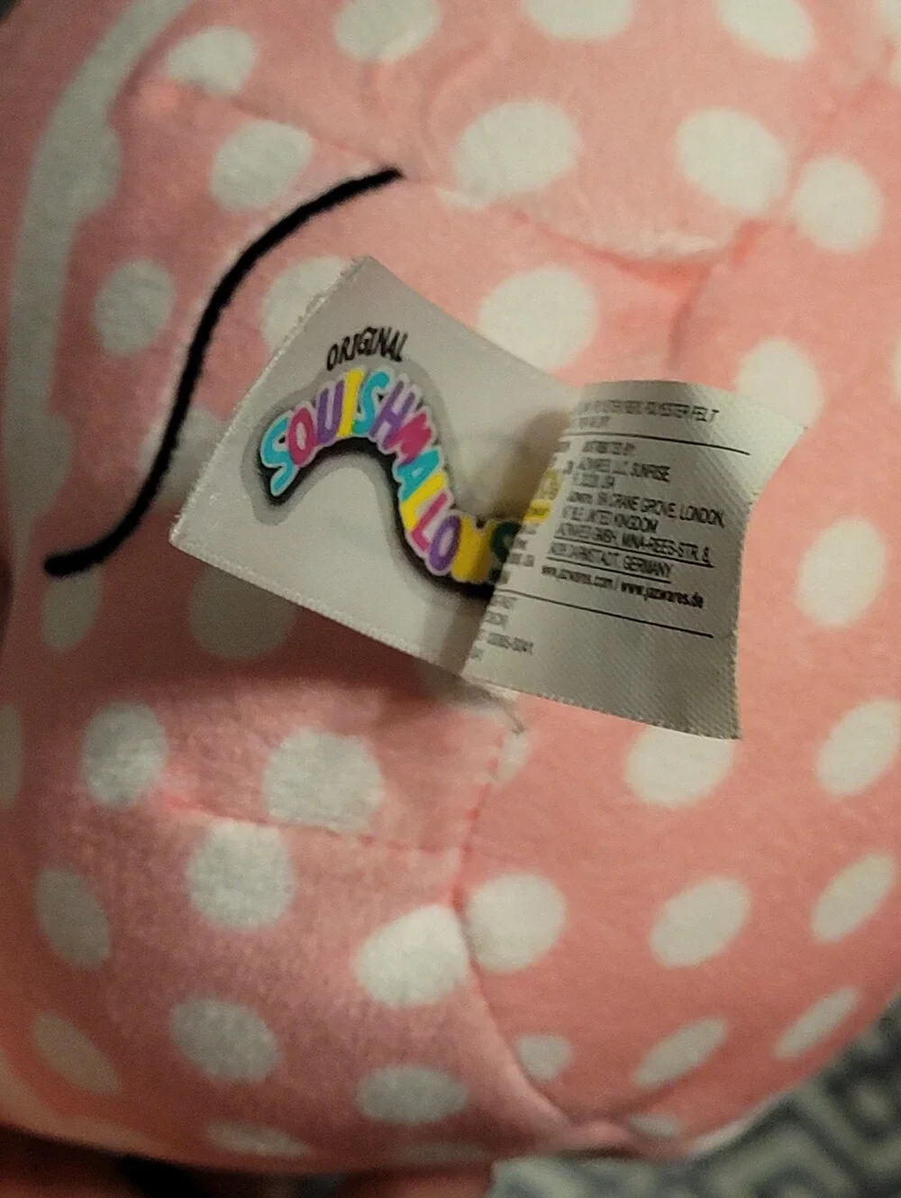 Disney Minnie Mouse - Pink Polka Dot Plushie- Squishmallow